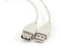 Gembird USB 2.0 A-A M/F 0.75M PRZEDLUZACZ CC-USB2-AMAF-75CM/300 - 1397029 - zdjęcie 1